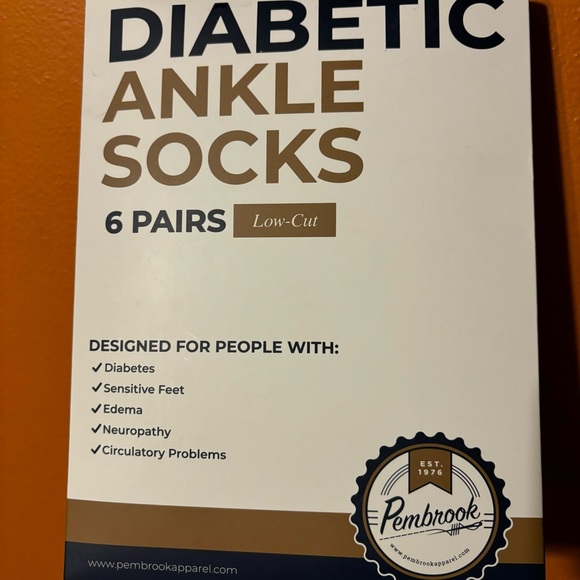 Diabetic Unisex Ankle Low Cut Socks Size L - Picture 4 of 11